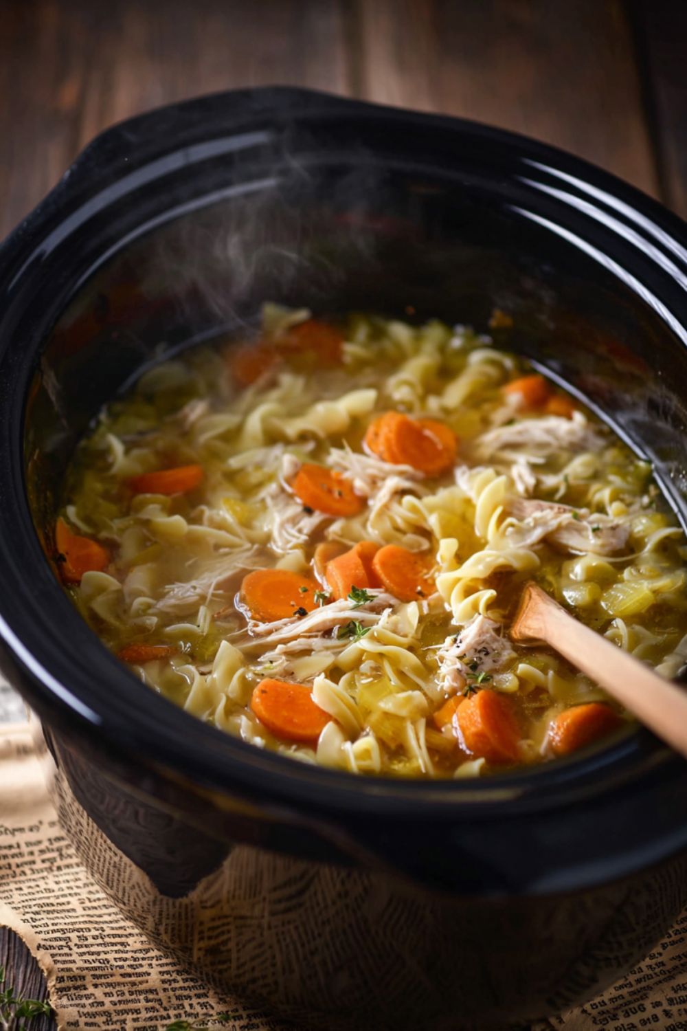 Crock Pot Turkey Noodle Soup | Crock Pot Roast