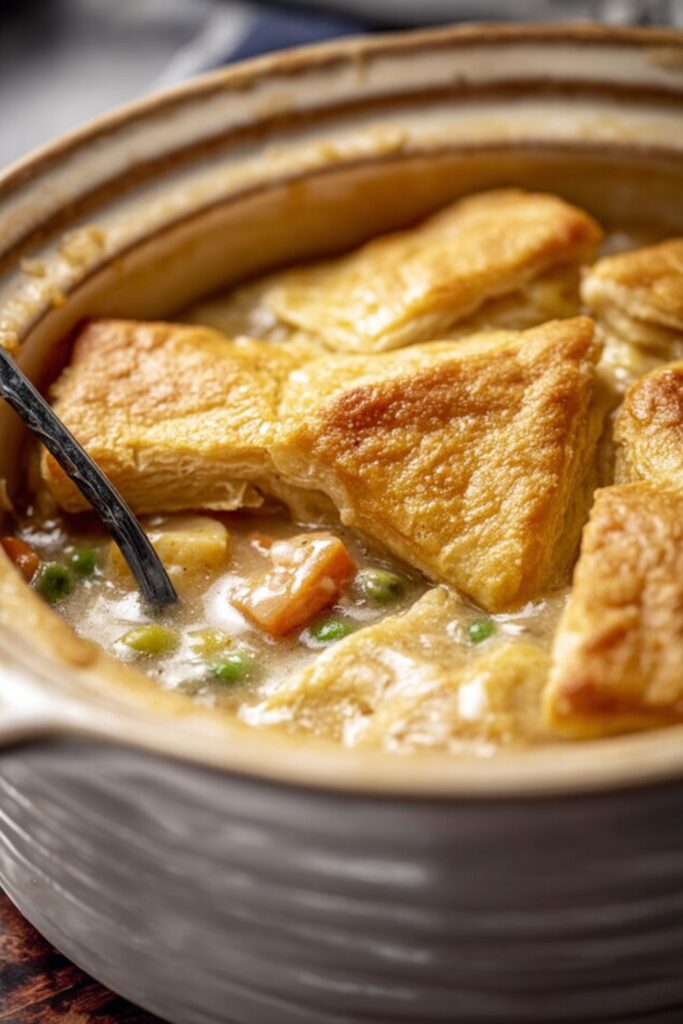 Crock Pot Turkey Pot Pie