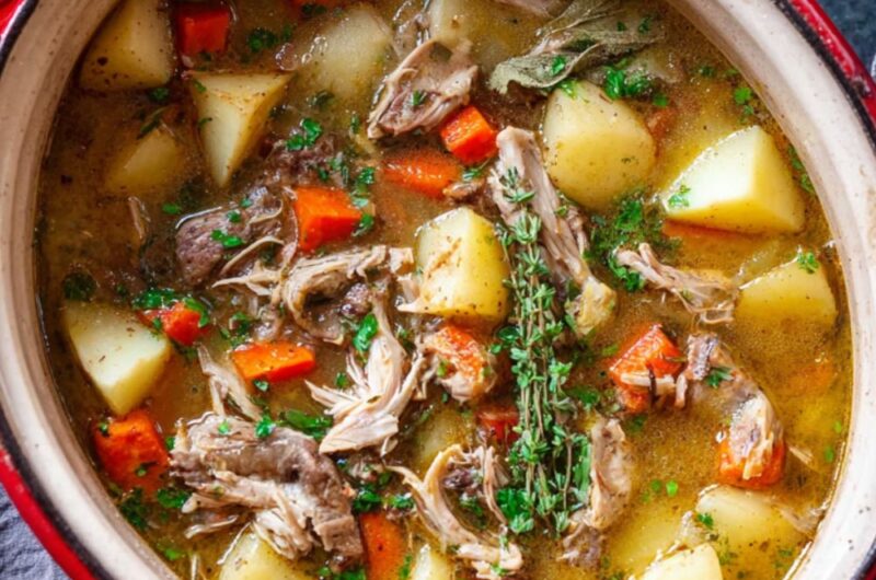 Crock Pot Turkey Stew Recipe