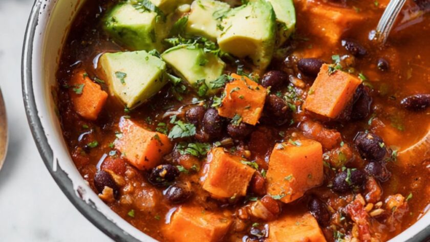 Crock Pot Turkey Sweet Potato Chili Recipe