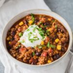Crock Pot Turkey Taco Soup Recipe