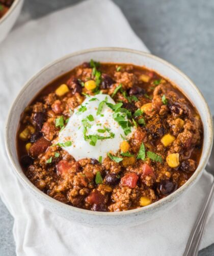 Crock Pot Turkey Taco Soup Recipe