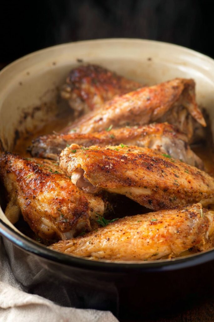 Crock Pot Turkey Wings