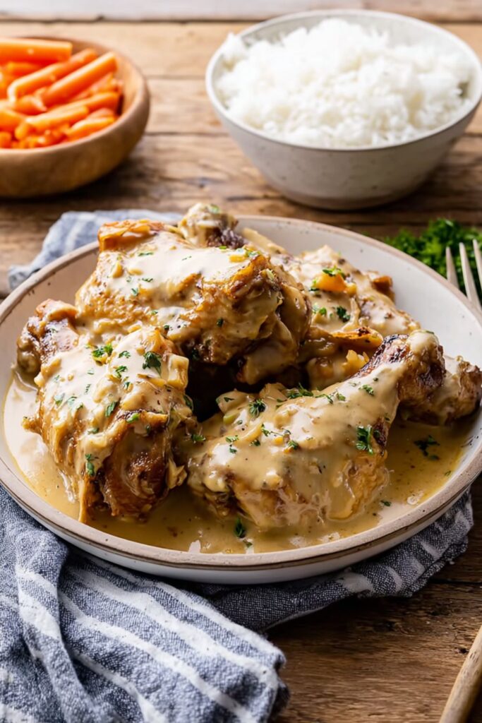 Crock Pot Turkey Wings With Cream Of Chicken