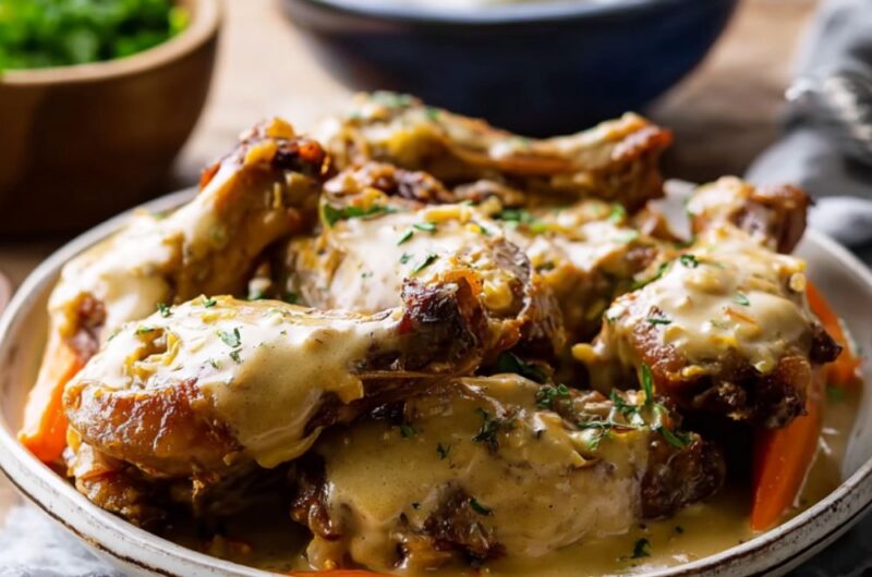 Crock Pot Turkey Wings With Cream Of Chicken