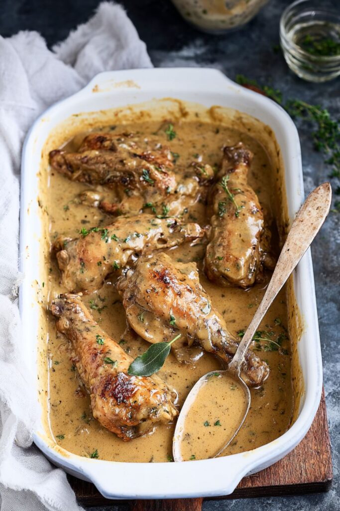 Crock Pot Turkey Wings With Cream Of Mushroom