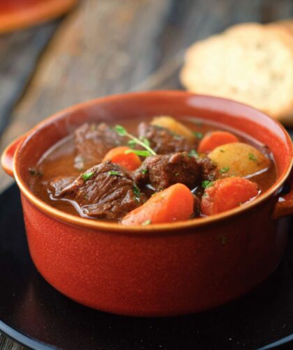 Crock Pot Venison Beef Stew