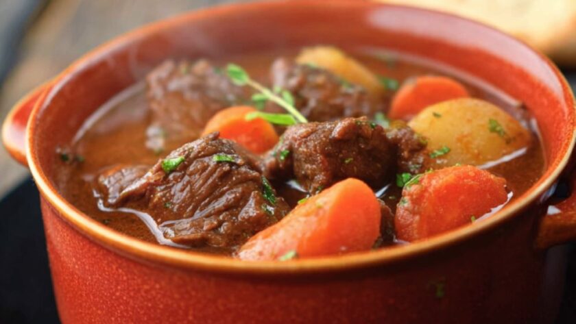 Crock Pot Venison Beef Stew