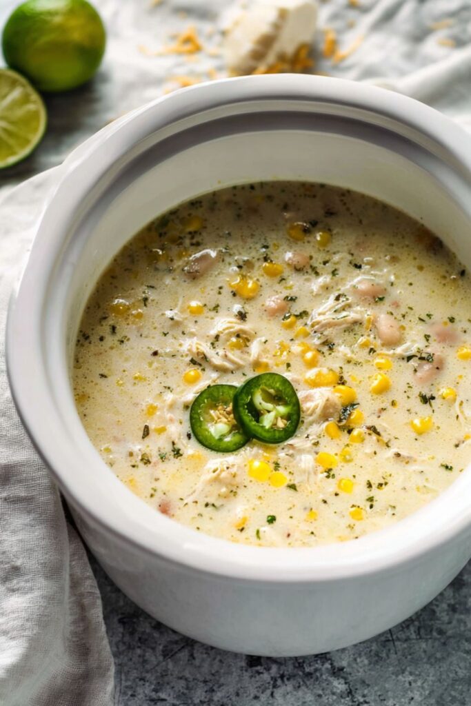 Crock Pot White Turkey Chili