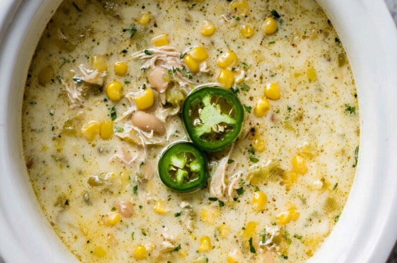 Crock Pot White Turkey Chili