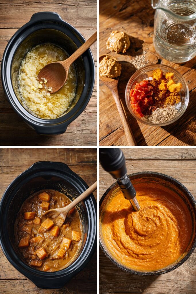 Crock Pot African Tomato Pumpkin Stew