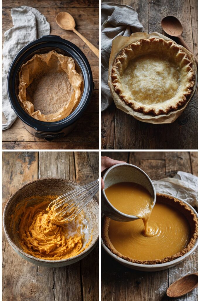 Crock Pot Pumpkin Pie