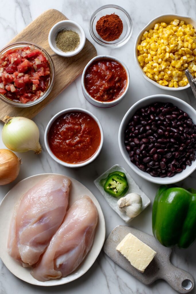 Crock Pot Chicken Chili