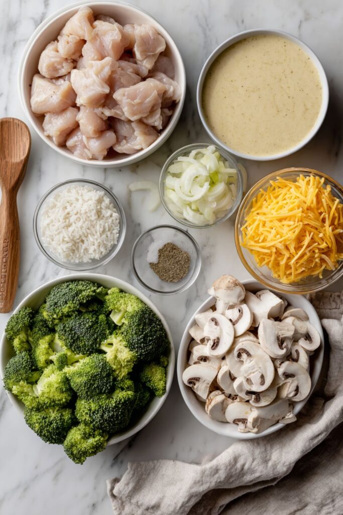 Crock Pot Chicken Broccoli Cheese
