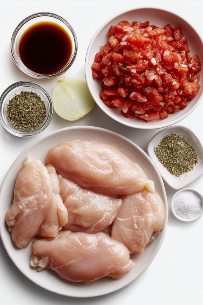 Crock Pot Chicken Balsamic
