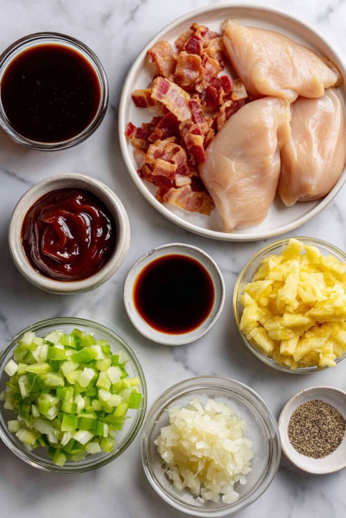 Crock Pot Chicken Hawaiian
