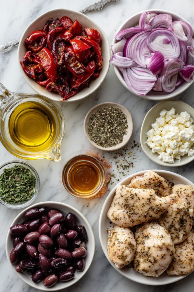 Crock Pot Chicken Greek