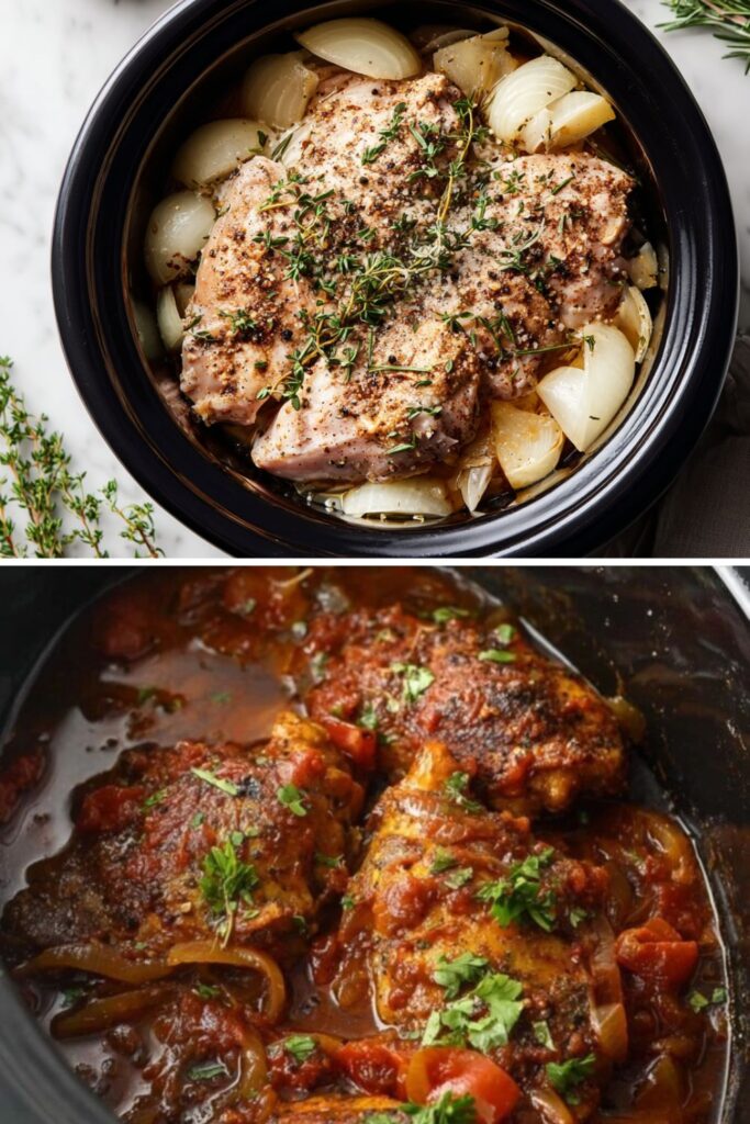 Crock Pot Chicken Balsamic
