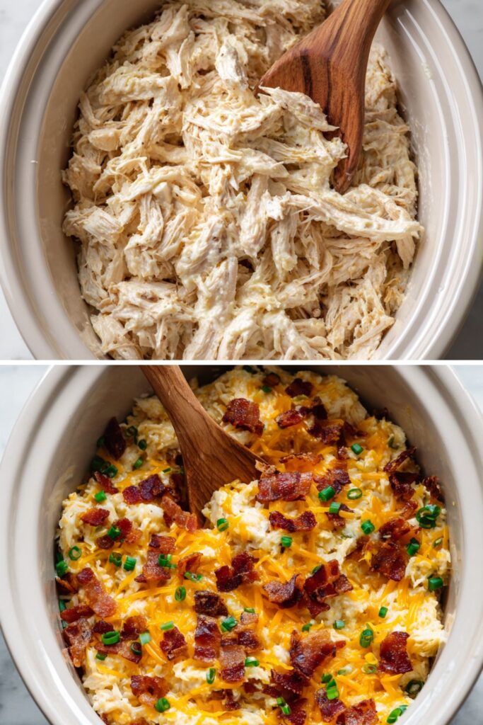 Crock Pot Chicken Bacon Ranch Sandwiches