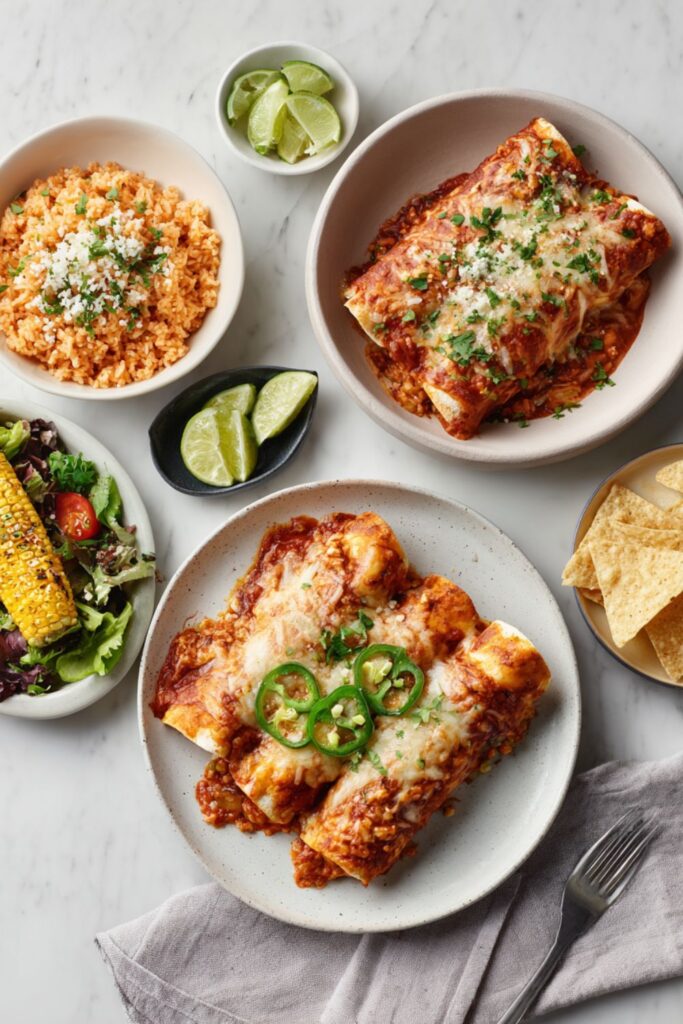 Crock Pot Chicken Enchiladas