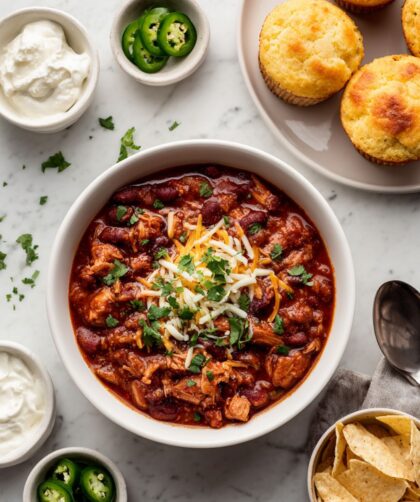 Crock Pot Chicken Chili