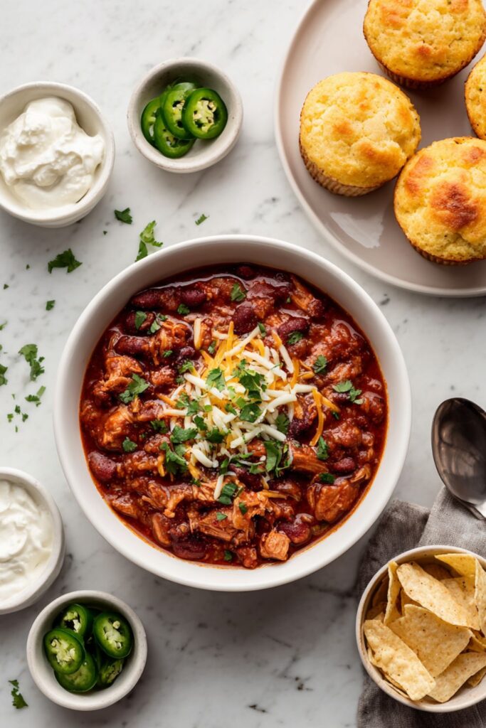Crock Pot Chicken Chili