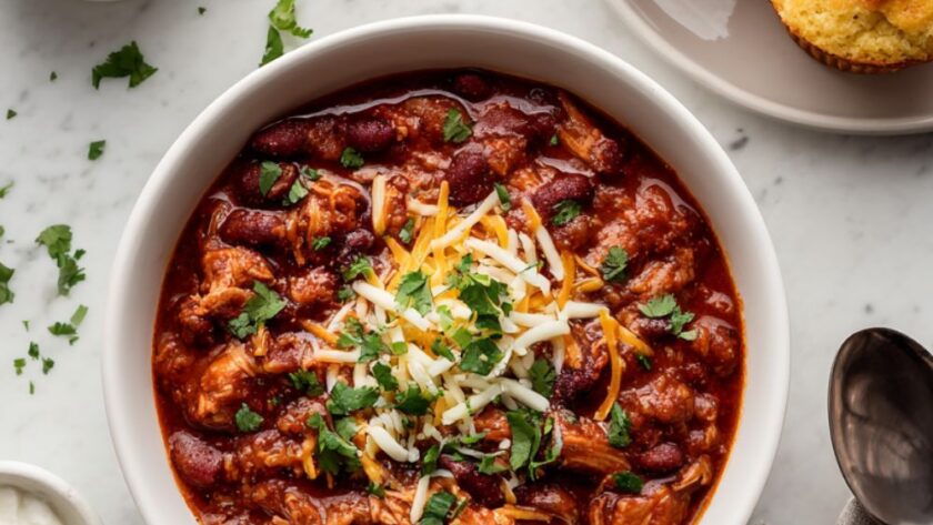 Crock Pot Chicken Chili