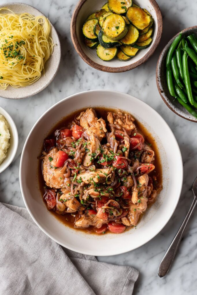 Crock Pot Chicken Balsamic
