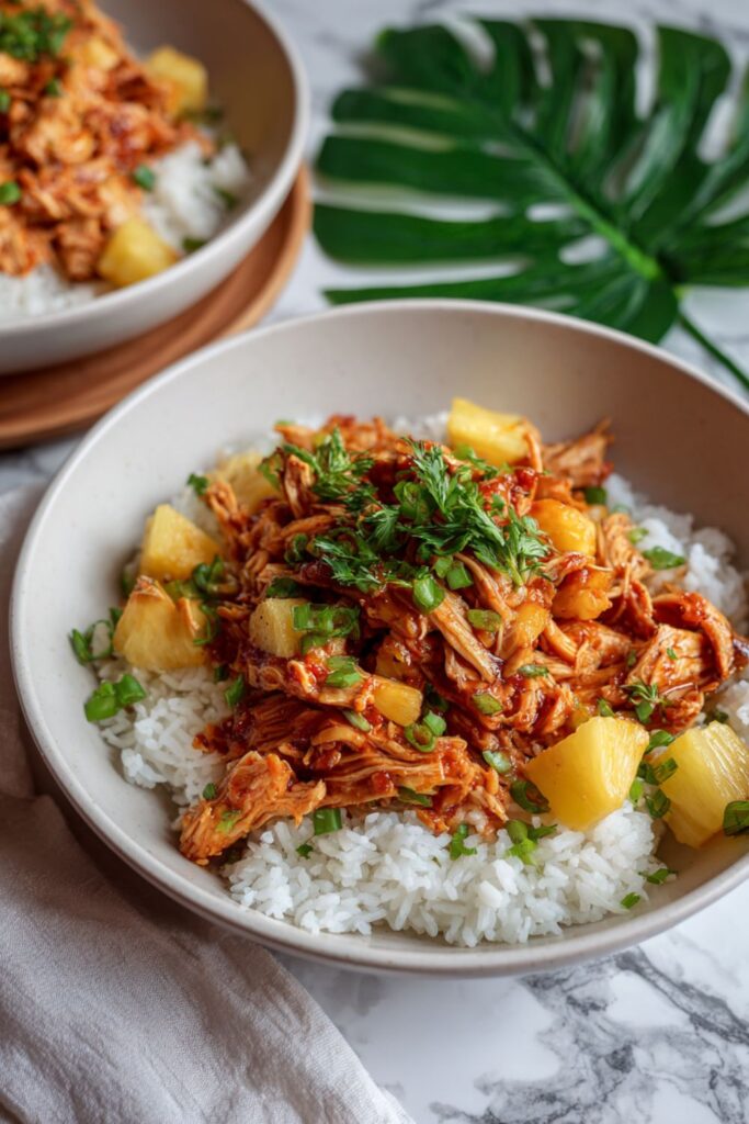 Crock Pot Chicken Hawaiian
