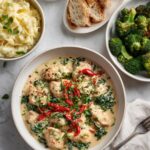 Crock Pot Chicken Florentine