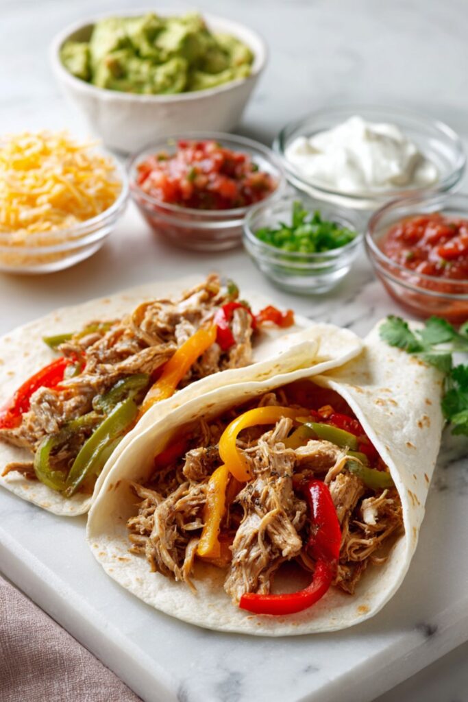 Crock Pot Chicken Fajitas
