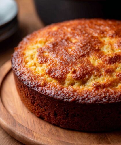 Crock Pot Apple Pumpkin Cake