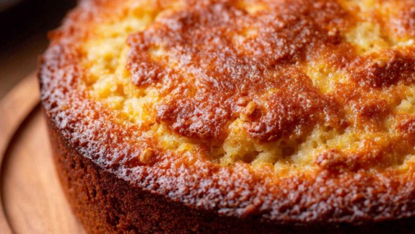 Crock Pot Apple Pumpkin Cake