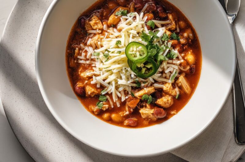 Crock Pot Chicken Chili