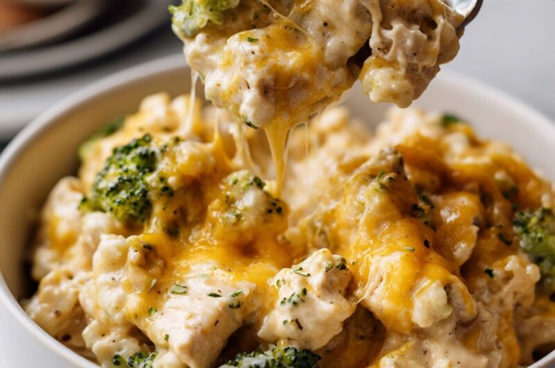 Crock Pot Chicken Broccoli Cheese