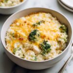 Crock Pot Chicken Broccoli Rice Casserole
