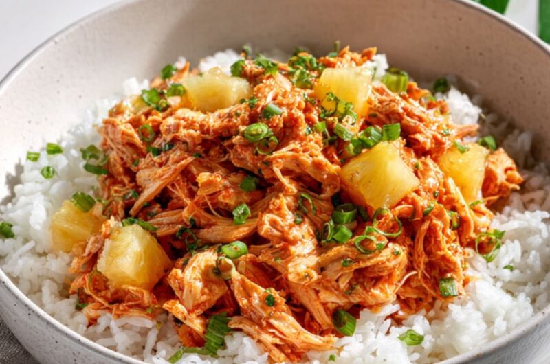 Crock Pot Chicken Hawaiian