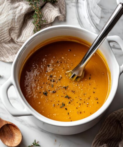 Crock Pot Apple Pumpkin Soup