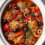 Crock Pot Chicken Greek