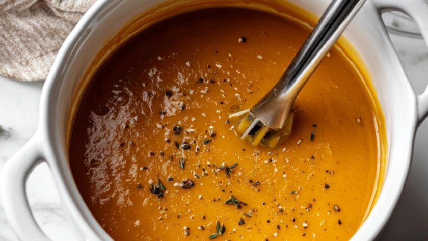 Crock Pot Apple Pumpkin Soup