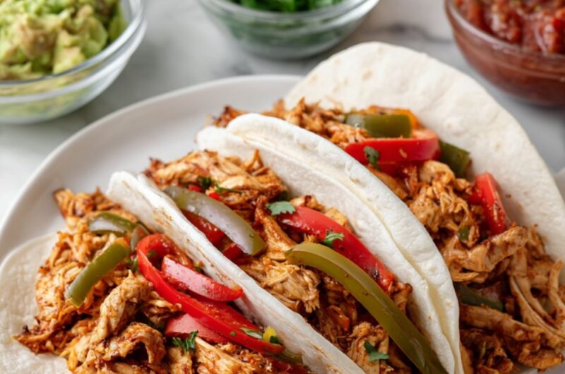 Crock Pot Chicken Fajitas
