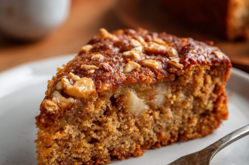 Crock Pot Apple Pumpkin Cake