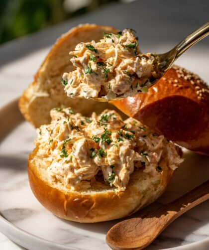 Crock Pot Chicken Bacon Ranch Sandwiches