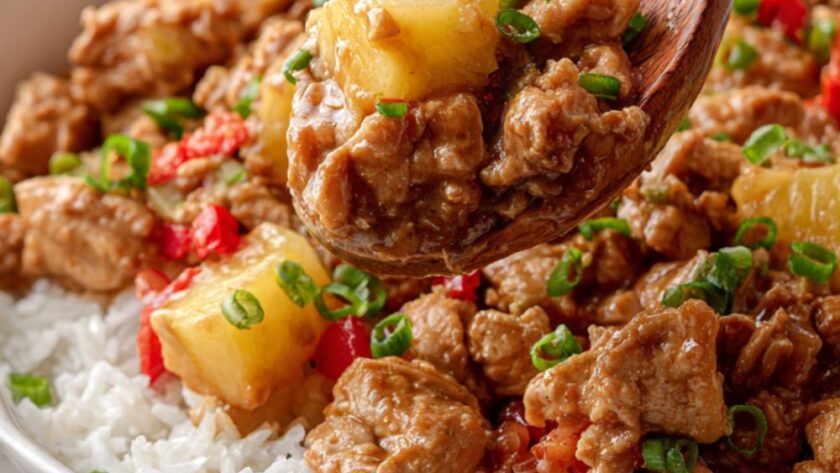 Crock Pot Chicken Hawaiian