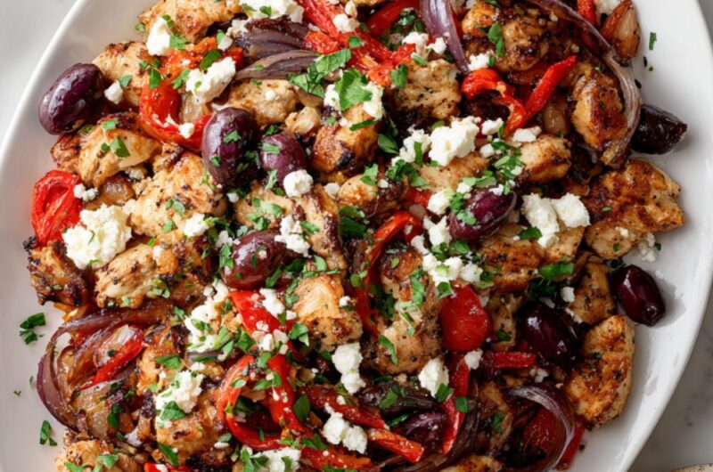 Crock Pot Chicken Greek