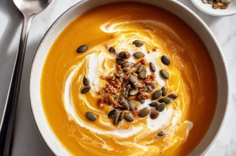 Crock Pot Apple Pumpkin Soup
