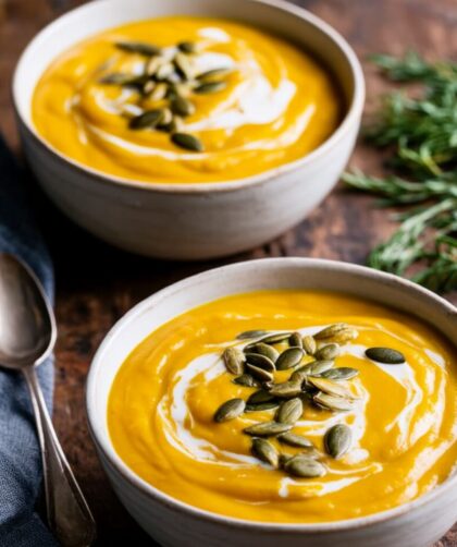 Crock Pot Butternut Squash And Pumpkin Soup