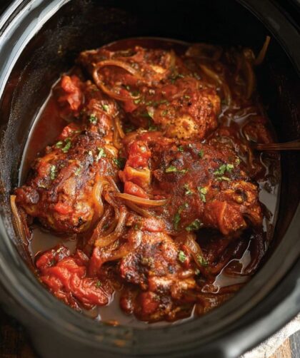 Crock Pot Chicken Balsamic