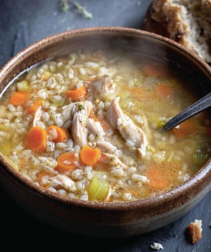 Crock Pot Chicken Barley Soup