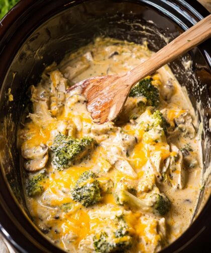 Crock Pot Chicken Broccoli Cheese